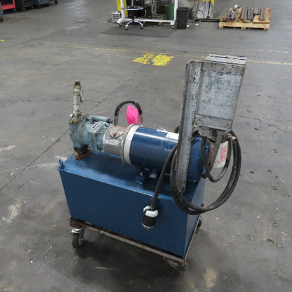 16 Gallon Hydraulic Power Unit 1-1/2HP 3Ph 230/460V Nachi PVS-1B-16N2-E13 Pump