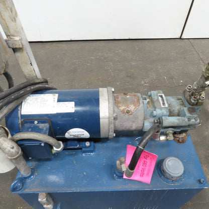 16 Gallon Hydraulic Power Unit 1-1/2HP 3Ph 230/460V Nachi PVS-1B-16N2-E13 Pump