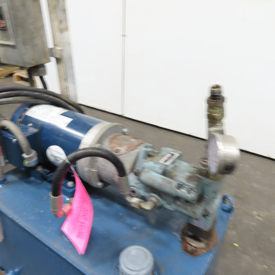 16 Gallon Hydraulic Power Unit 1-1/2HP 3Ph 230/460V Nachi PVS-1B-16N2-E13 Pump