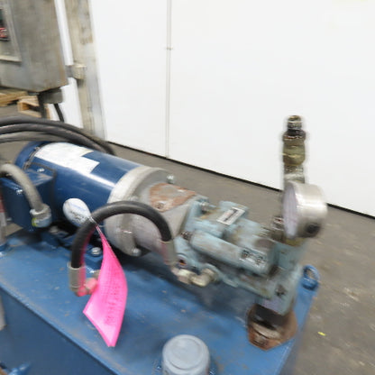 16 Gallon Hydraulic Power Unit 1-1/2HP 3Ph 230/460V Nachi PVS-1B-16N2-E13 Pump