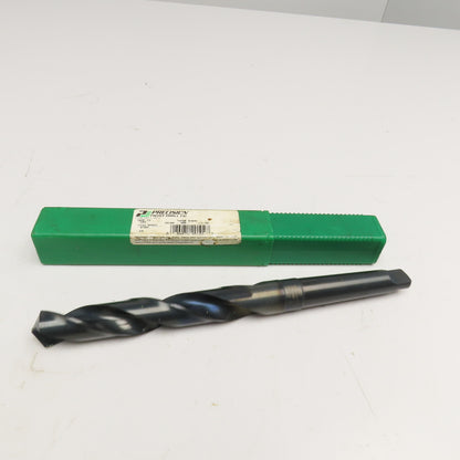 Precision Twist Drill 1-1/32" Diam. 2 Flute Drill Bit MT3 Shank 118° 11-1/2" OAL