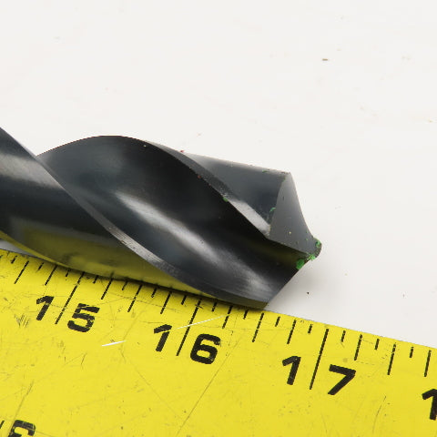 Precision Twist Drill 1-7/64" Dia. 2 Flute Drill Bit MT4 Shank 118° 11-1/2" OAL