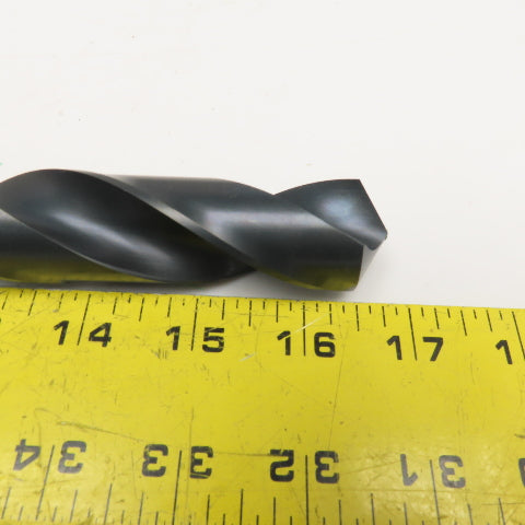 Precision Twist Drill 1-3/64" Dia. 2 Flute Drill Bit MT3 Shank 118° 11-1/2" OAL