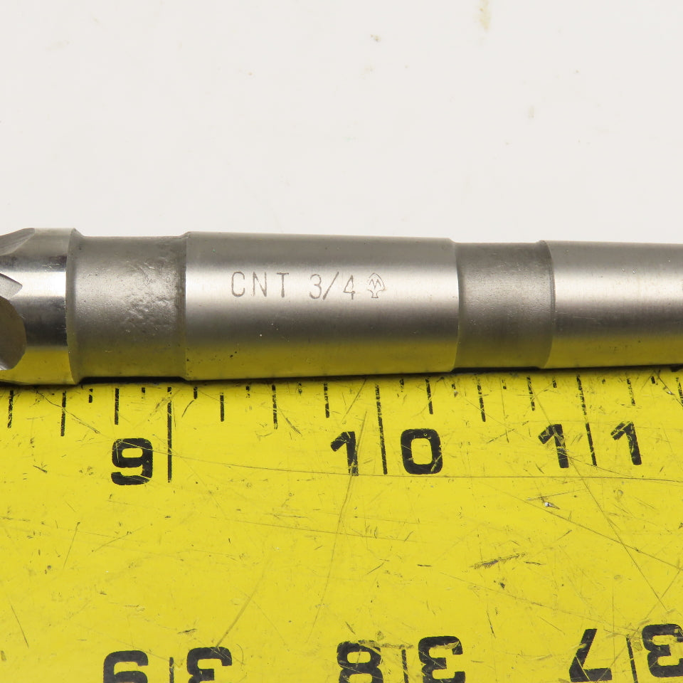 3/4" Diam. 4 Flute Square Core Drill MT2 Shank 7" OAL
