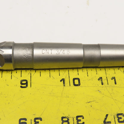 3/4" Diam. 4 Flute Square Core Drill MT2 Shank 7" OAL
