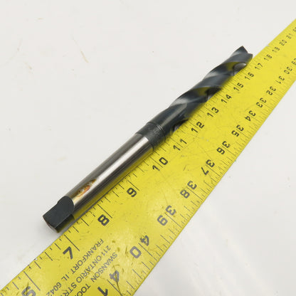 Union Twist Drill 25/32" Diam. 2 Flute Drill MT2 Shank 10" OAL