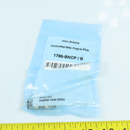 Allen Bradley COntrolNet BNC Plug To Plug Connector NEW SEALED