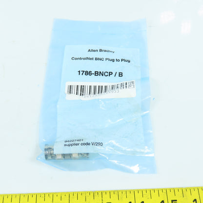Allen Bradley COntrolNet BNC Plug To Plug Connector NEW SEALED