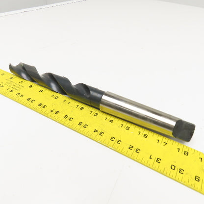 Precision Twist Drill 20108 1-1/8" Diam. 2 Flute Drill Bit MT4 Shank 118°
