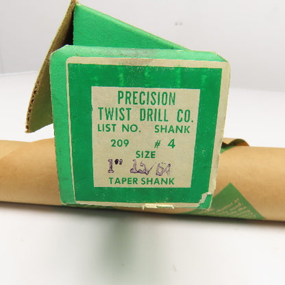 Precision Twist Drill 1-15/64" Diam. 2 Flute Drill Bit MT4 Shank 118°