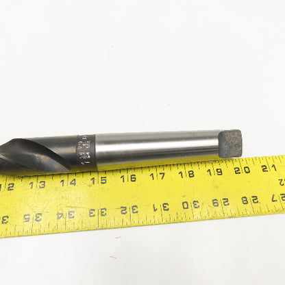 Precision Twist Drill 1-15/64" Diam. 2 Flute Drill Bit MT4 Shank 118°