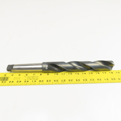 Precision Twist Drill 1-1/2" Diam. 2 Flute Drill Bit MT4 Shank 118°