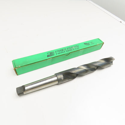 Precision Twist Drill 1-1/2" Diam. 2 Flute Drill Bit MT4 Shank 118°