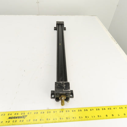 Yates Double Acting Pneumatic Air Cylinder 1.5" Bore 21" Stroke 5/8" Rod