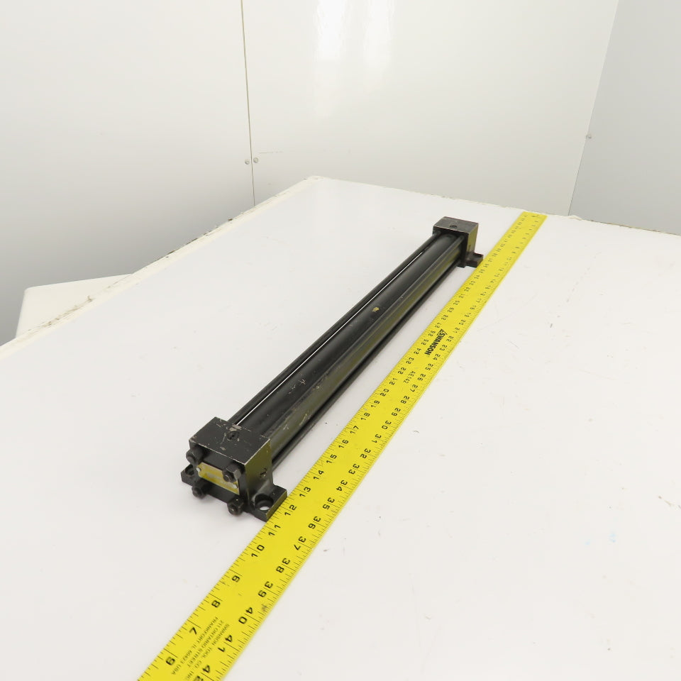 Yates Double Acting Pneumatic Air Cylinder 1.5" Bore 21" Stroke 5/8" Rod