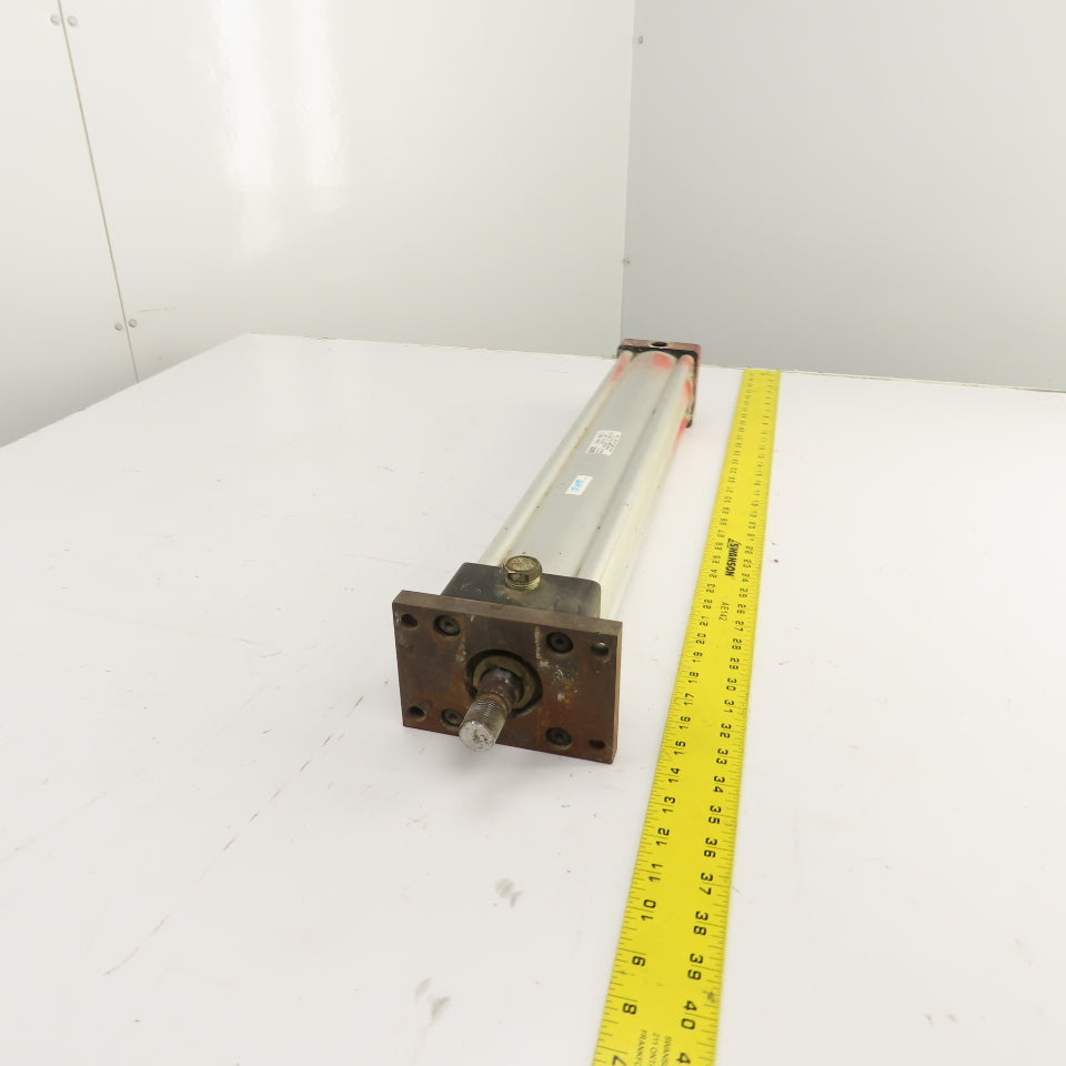 Schrader Bellows FW2D112141 Double Acting Air Cylinder 20" Stroke 3.4" Bore