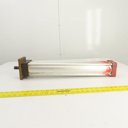 Schrader Bellows FW2D112141 Double Acting Air Cylinder 20" Stroke 3.4" Bore