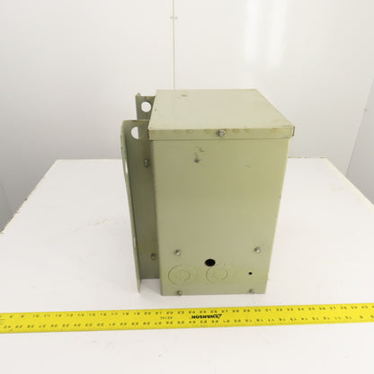 GE 9T21B1006G02 Single Phase 10.0kVA Transformer Pri 240/480 Sec 120/240V Tested