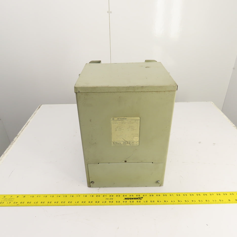 GE 9T21B1006G02 Single Phase 10.0kVA Transformer Pri 240/480 Sec 120/240V Tested