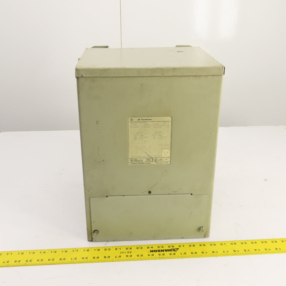 GE 9T21B1006G02 Single Phase 10.0kVA Transformer Pri 240/480 Sec 120/240V Tested