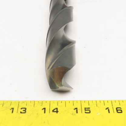 Precision Twist Drill 1-13/64" Diam. 2 Flute Drill Bit MT4 Shank 118°