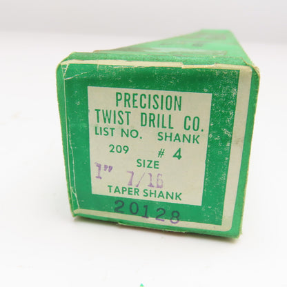 Precision Twist Drill 1-7/16" Diam. 2 Flute Drill Bit MT4 Shank 118°