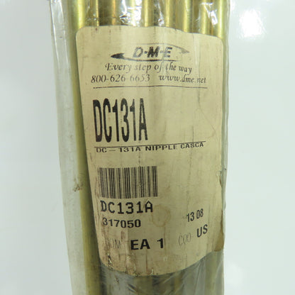 DME DC131A Nipple Cascade 18" OAL 1/4" Rod OD Lot Of 5