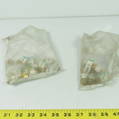 FLF 768 1/4 X 1/8 Connector AMC Free Lot Of 18