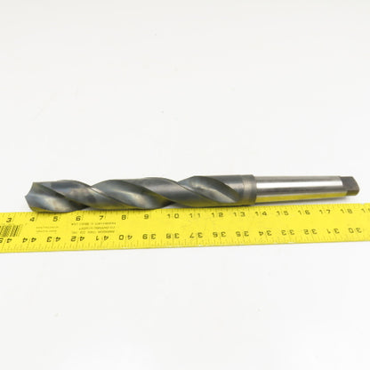 Precision Twist Drill 1-7/16" Diam. 2 Flute Drill Bit MT4 Shank 118°