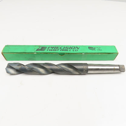 Precision Twist Drill 1-7/16" Diam. 2 Flute Drill Bit MT4 Shank 118°