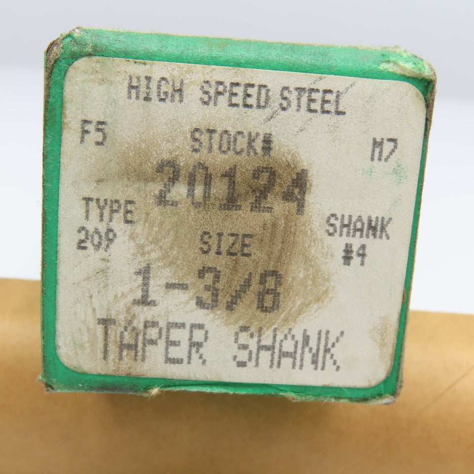Precision Twist Drill 1-3/8" Diam. 2 Flute Drill Bit MT4 Shank 118°