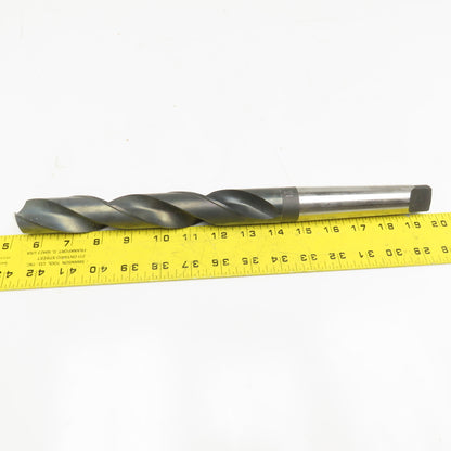Precision Twist Drill 1-17/64" Diam. 2 Flute Drill Bit MT4 Shank 135°