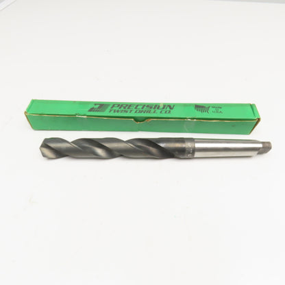 Precision Twist Drill 1-11/32" Diam. 2 Flute Drill Bit MT4 Shank 118°