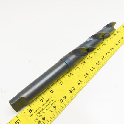 Precision Twist Drill 1-25/64" Diam. 2 Flute Drill Bit MT4 Shank 118°