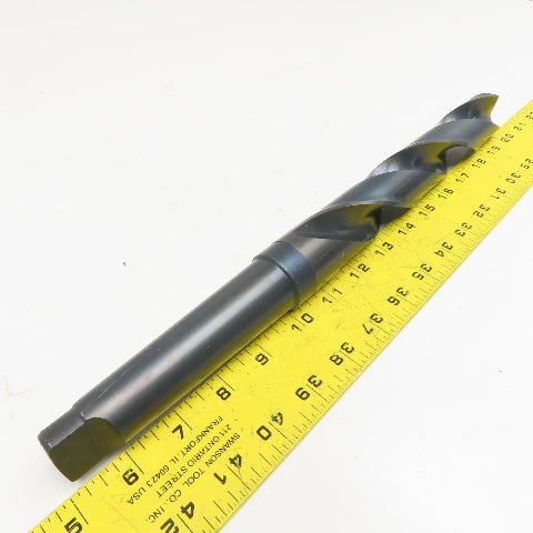 Precision Twist Drill 1-25/64" Diam. 2 Flute Drill Bit MT4 Shank 118°