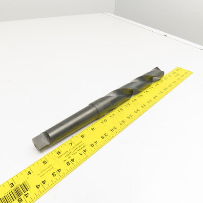 Precision Twist Drill 1-25/64" Diam. 2 Flute Drill Bit MT4 Shank 118°