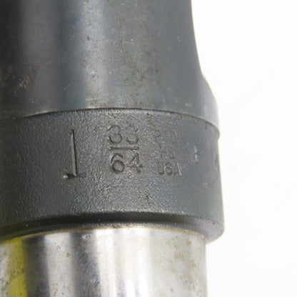 Precision Twist Drill 1-33/64" Diam. 2 Flute Drill Bit MT4 Shank 118°