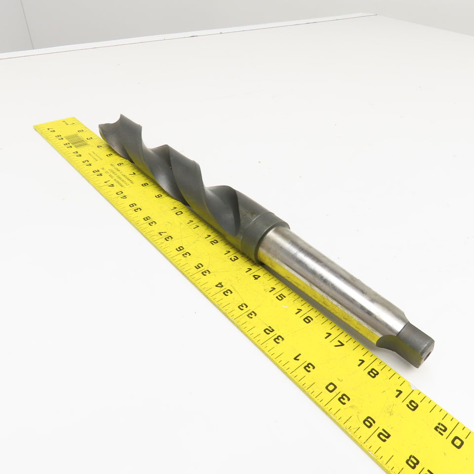 Precision Twist Drill 1-33/64" Diam. 2 Flute Drill Bit MT4 Shank 118°