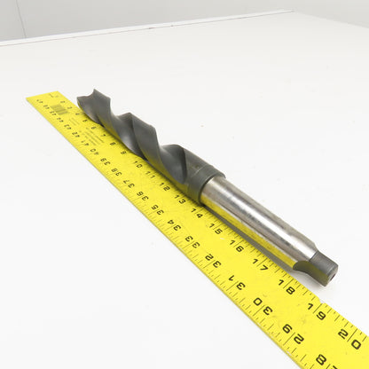 Precision Twist Drill 1-33/64" Diam. 2 Flute Drill Bit MT4 Shank 118°