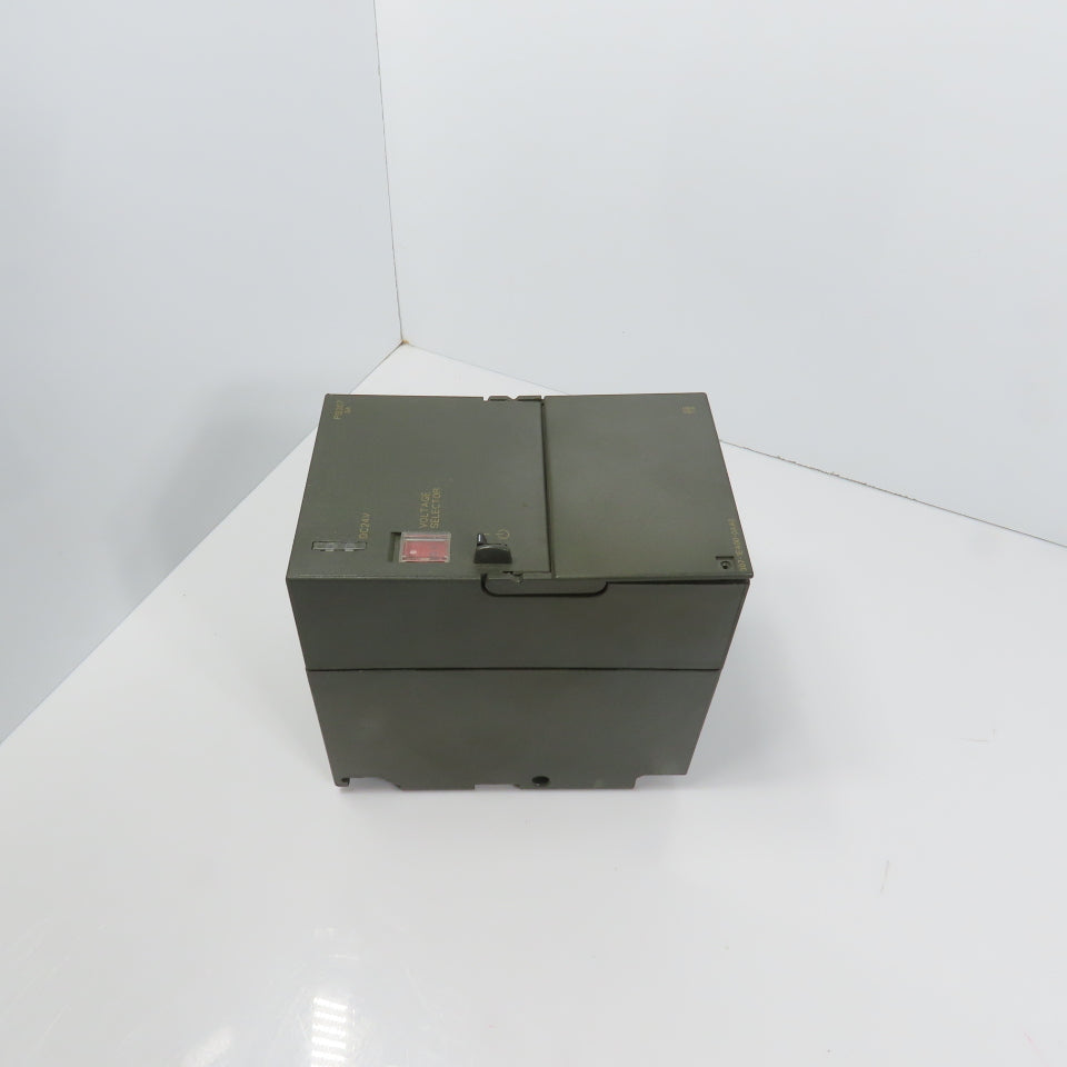 Siemens 307-1EA00-0AA0 Simatic S7 24VDC 5A Power Supply 120/230V Input (Clean)