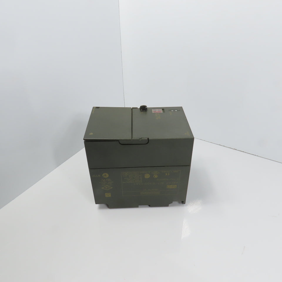 Siemens 307-1EA00-0AA0 Simatic S7 24VDC 5A Power Supply 120/230V Input (Clean)