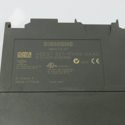 Siemens 6ES7 321-1FH00-0AA0 Simatic S7 SM321 Digital Input Module