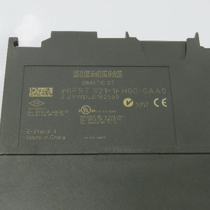 Siemens 6ES7 321-1FH00-0AA0 Simatic S7 SM321 Digital Input Module