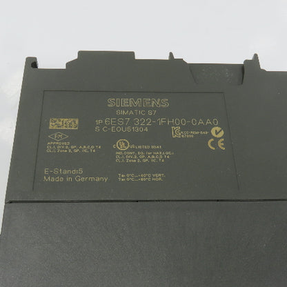 Siemens 6ES7 322-1FH00-0AA0 Simatic S7 SM322 Digital Output Module