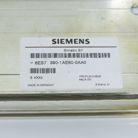Siemens 6ES7 390-1AE80-0AA0 Simatic S7 PLC Rack/Base Mounting Base E-Stand 01