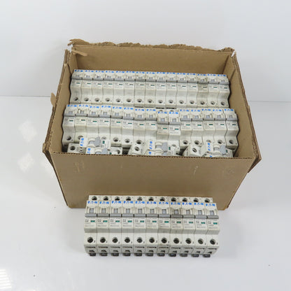 Eaton WMZS1D02 D2 2A 1-Pole Rail Mount Circuit Breaker 230/400VAC HUGE Lot Of 83