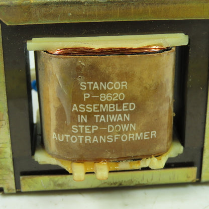 Stancor P-8620 Step Down Auto Transformer 230V Black-Red 115V 50VA Yellow-Red