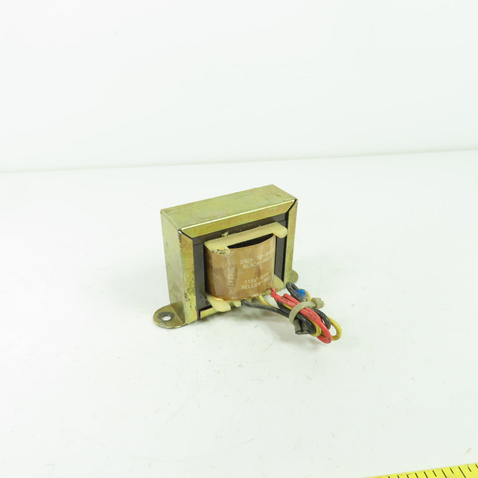Stancor P-8620 Step Down Auto Transformer 230V Black-Red 115V 50VA Yellow-Red