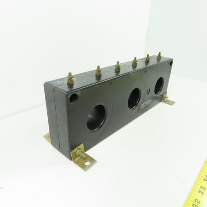 Westinghouse 9917D43H02 Current Transformer Ratio 150:5A 600V 50-400Hz