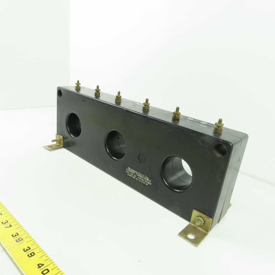 Westinghouse 9917D43H02 Current Transformer Ratio 150:5A 600V 50-400Hz